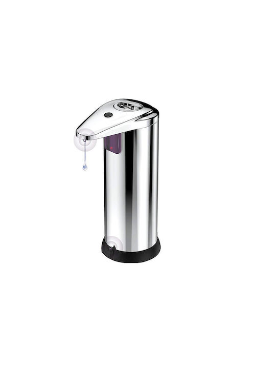 Verk Group Dispenser Μεταλλικό με Αυτόματο Διανομέα Ασημί 200ml