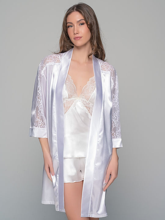 Milena by Paris Summer Bridal Babydoll Ivory 004199-Ivory