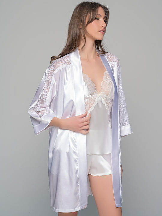 Milena by Paris Summer Bridal Babydoll Ivory 004199-Ivory