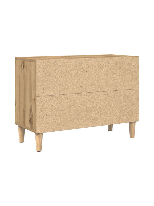 Art Walnut TV Stand L69.5xD30xH50cm