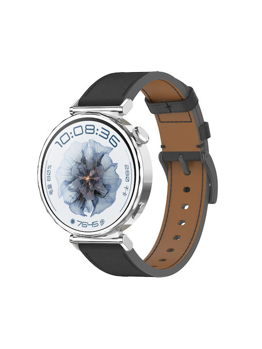 Techsuit Λουράκι Μαύρο (Galaxy Watch (46mm) Gear S3) KF2347475