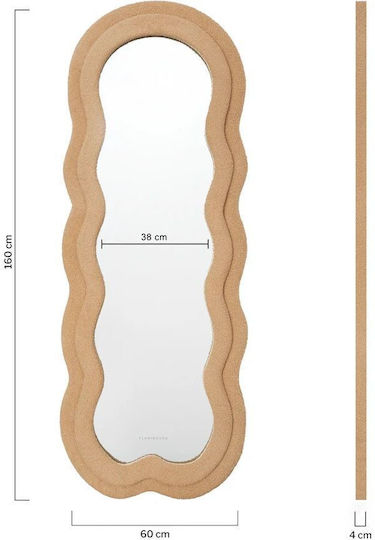 Flamingueo FLG-DE-61 Oglindă De Perete Full Body Rectangular Roșie 160x60cm Flamingueo FLG-DE-61 Oglindă De Perete Full Body Rectangular Roșie 160x60cm