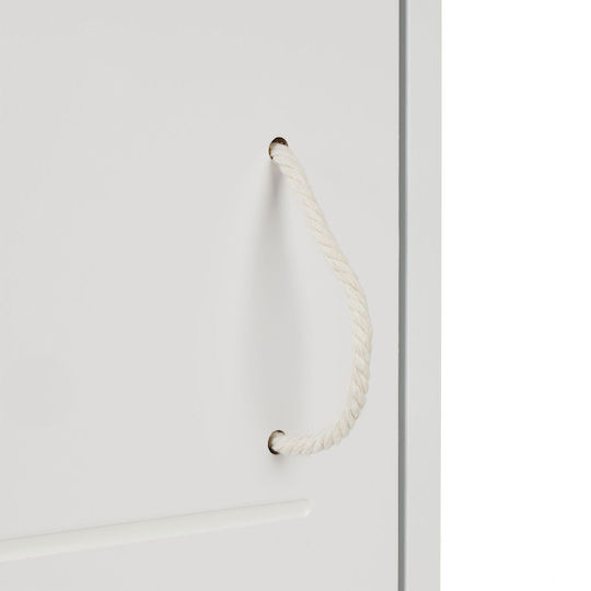 Relaxdays Cabinet de baie L50xA30xÎ18.5cm Alb