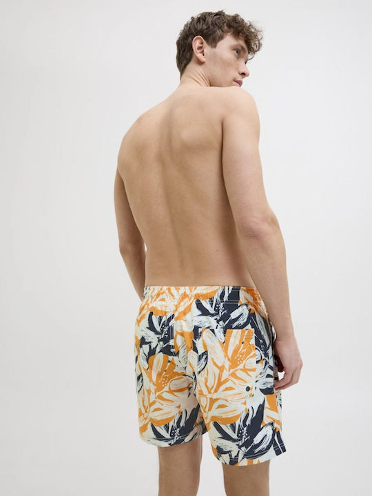 Men's Swimwear Shorts Off White Floral