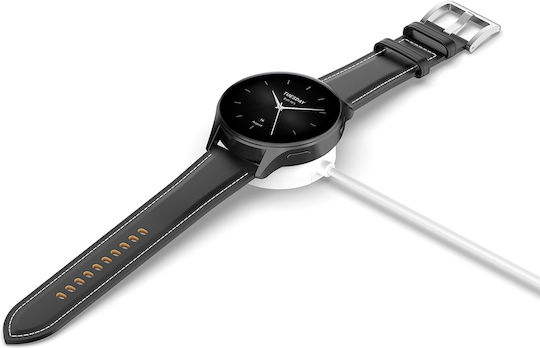 Techsuit Зарядно за Xiaomi Watch S4/2/S3/H1/Watch2 Pro/Watch S2 Бялς