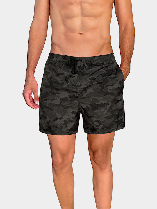 Ανδρικό Μαγιό Σορτς Γκρι Camo