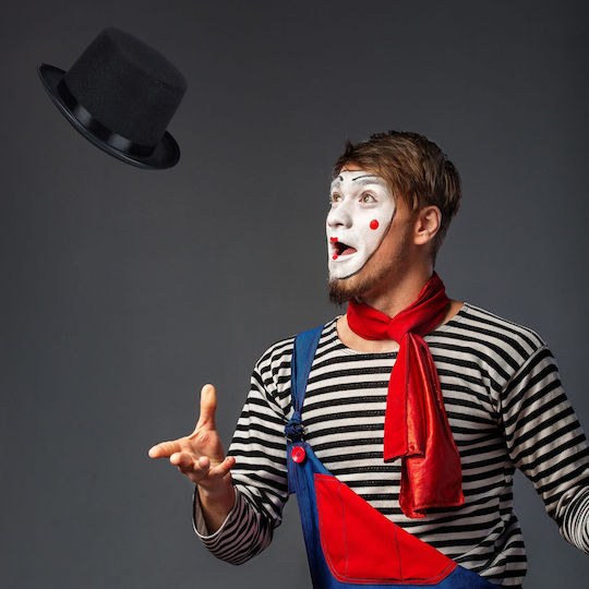 De carnaval Pălărie Negru pentru Halloween 1buc
