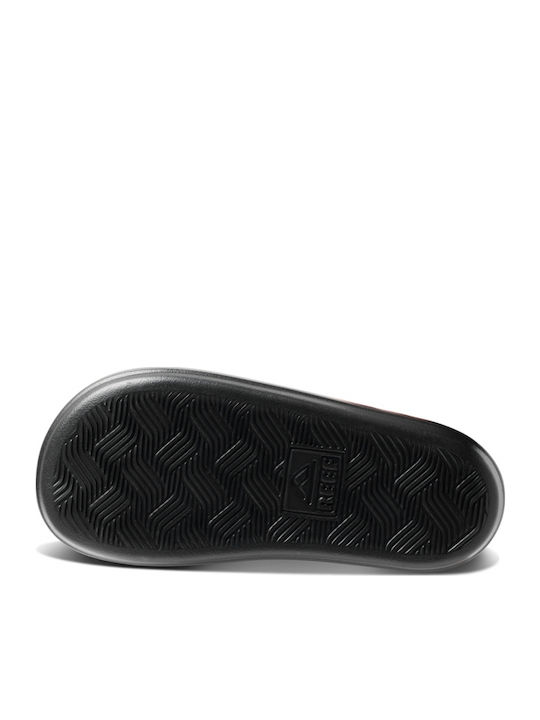 Cushion Flache Sandalen für Damen Anatomisch Flatforms in Schwarz Farbe