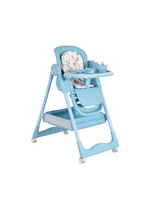Moni Surprise Foldable Baby Highchair Blue