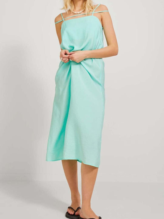 Summer Midi Dress Light Blue