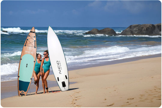 NEO Sport Aufblasbar SUP Board mit Länge 3.5m Beige