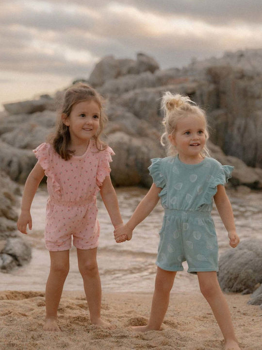 Kids' Fabric Jumpsuit Shorts/Bermudas Ocean Treasures Surf Blue Surf Blue
