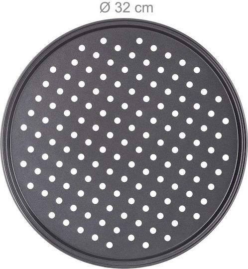 Relaxdays Aluminum Baking Pan with Non-Stick Interior Coating 32cm
