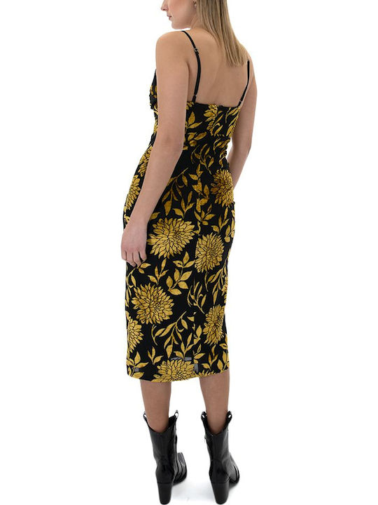 Sommer Midi Abendkleid Schwarz
