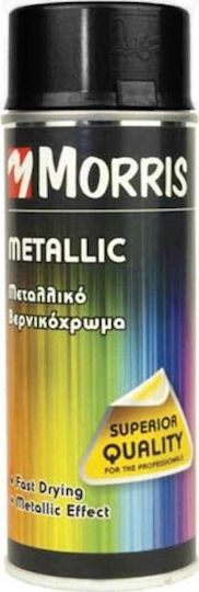 Benman Σπρέι Βαφής Metallic Effect με Μεταλλικό Εφέ Μαύρο 400ml