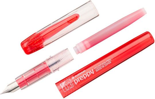 Platinum Preppy Πένα Γραφής Fine 0.3mm από Πλαστικό με Μπλε Μελάνι