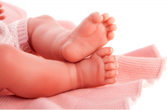 Munecas Arias Μωρό Κούκλα Κορίτσι Reborn 52 εκ.