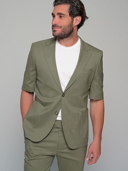 Prestigio Лятно време Мъжки Костюм Khaki