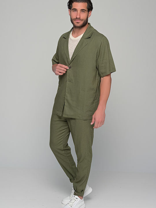 Ben Tailor Caviar Hose Khaki