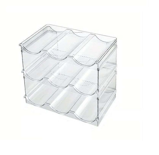 Zeller Bază Organizatoare Pentru Frigider Pentru Băuturi Răcoritoare & Sticle 28.5x20x10cm