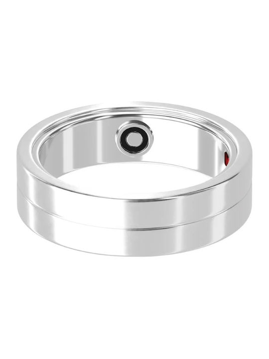 MaxCom mRing MR100 20.7mm Wasserdicht mit Pulsmesser Silber