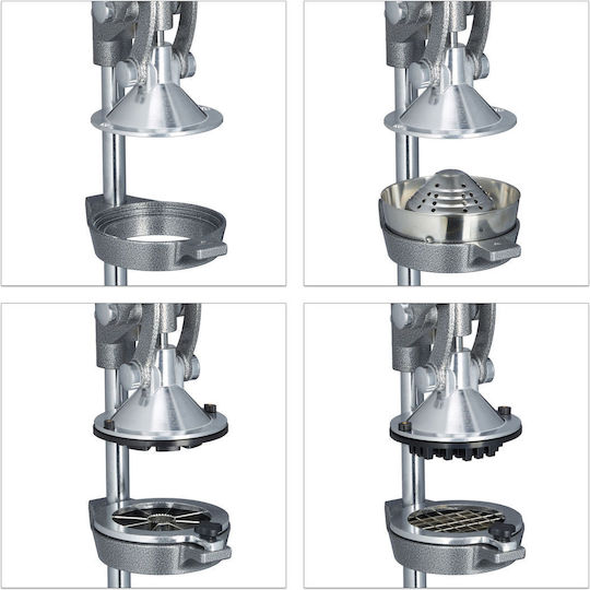 Relaxdays Slicer Metal Manual 1buc