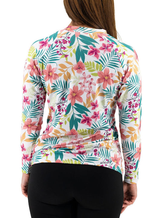 Women's Long Sleeve Sun Protection Shirt White