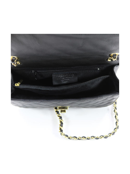 Leather Women's Bag Crossbody Black
