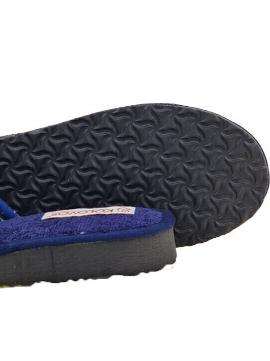 Terry Winter Women's Slippers Blue