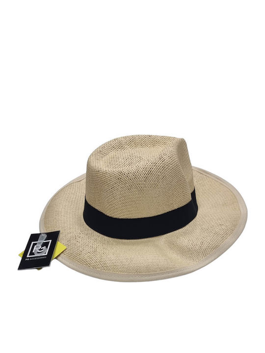 Pg Accessories Υφασμάτινo Ανδρικό Καπέλο Καβουράκι Μπεζ
