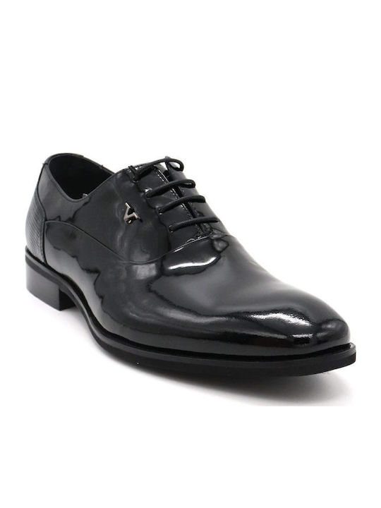 19V69 Men's Patent Leather Dress Shoes Black 19V69 Men's Patent Leather Dress Shoes Black
