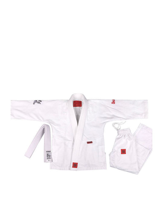 Okami Kids Brazilian Jiu Jitsu Trousers White