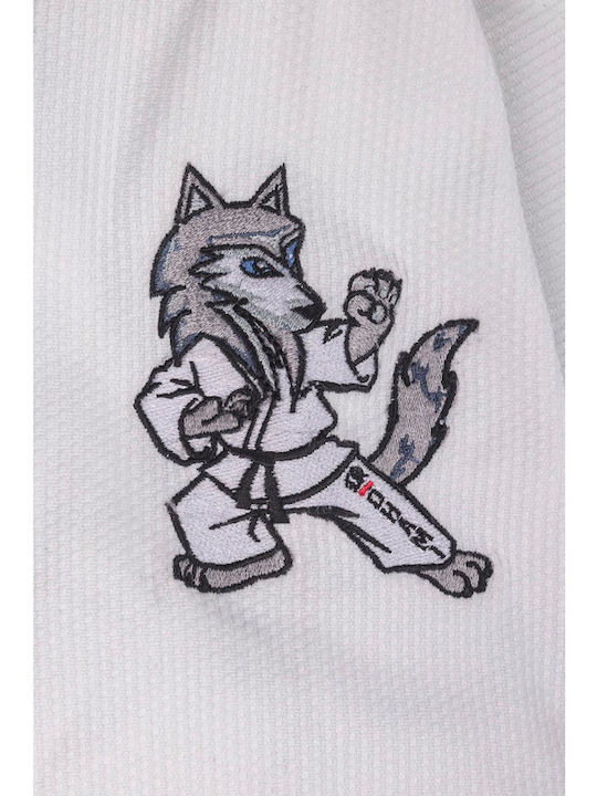 Okami Kids Brazilian Jiu Jitsu Trousers White