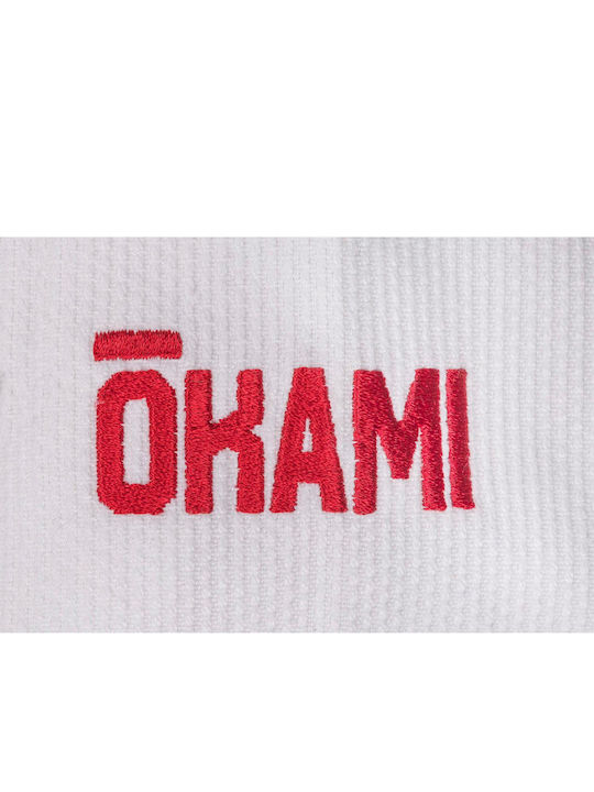 Okami Kids Brazilian Jiu Jitsu Trousers White