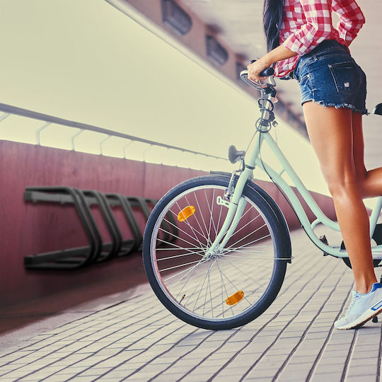 Suport biciclete 6 biciclete 27 x 163,5 x 33 cm Relaxdays negru