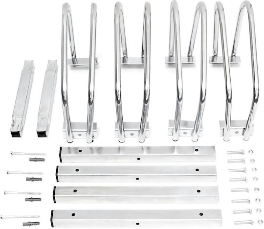 4-bike Rack 26 X 100 X 32 Cm Relaxdays