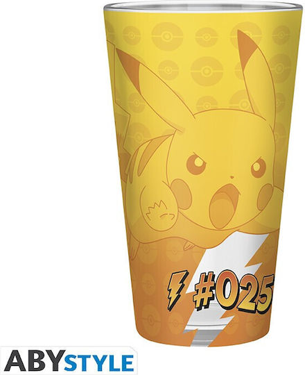 Abysse Pokemon Wasserbrille Glas 400ml
