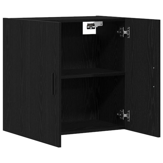 vidaXL Ντουλάπι Μπάνιου 60x31x60cm Μαύρο