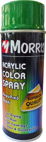 Benman Σπρέι Βαφής Acrylic με Γυαλιστερό Εφέ Emerald Green RAL 6001 400ml
