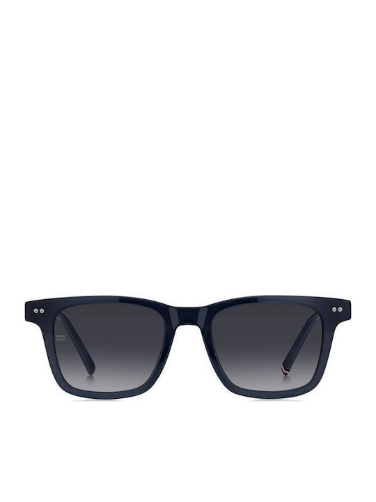 Tommy Hilfiger Men's Sunglasses with Navy Blue Plastic Frame and Gray Gradient Lens th2127/s PJP/9O