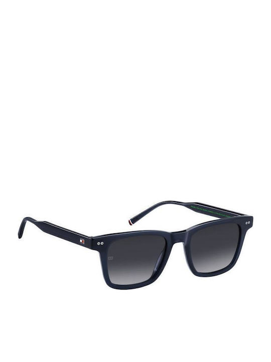 Tommy Hilfiger Men's Sunglasses with Navy Blue Plastic Frame and Gray Gradient Lens th2127/s PJP/9O