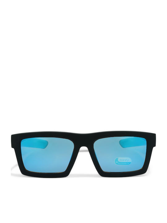 Optosquad Sunglasses Μαύρα with Acetate Frame & Light Blue Lens Optosquad Sunglasses Μαύρα with Acetate Frame & Light Blue Lens