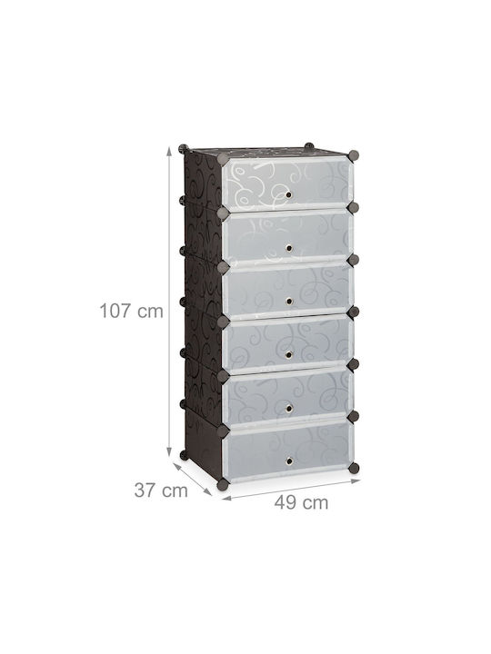 Plastică Suport pentru pantofi L107xW49xH37cm