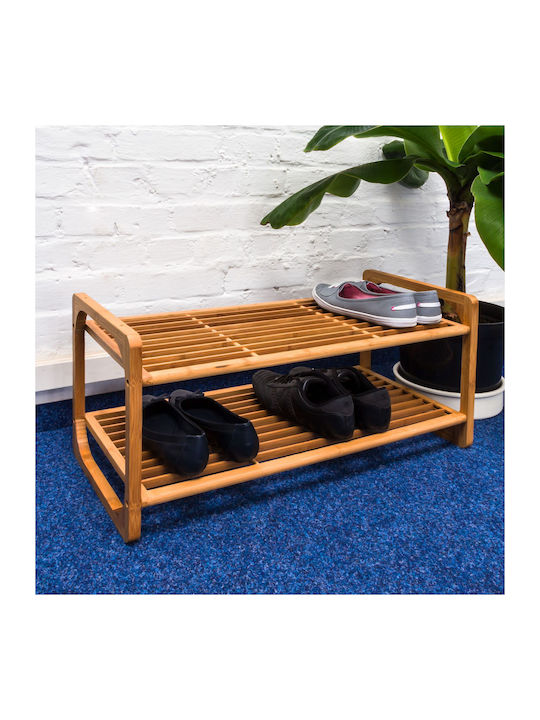 Schuhschrank aus Bambus 75x33x33cm