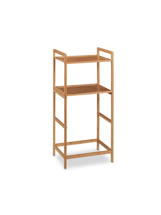 Stoff Schuhschrank aus Bambus 96x44x34cm