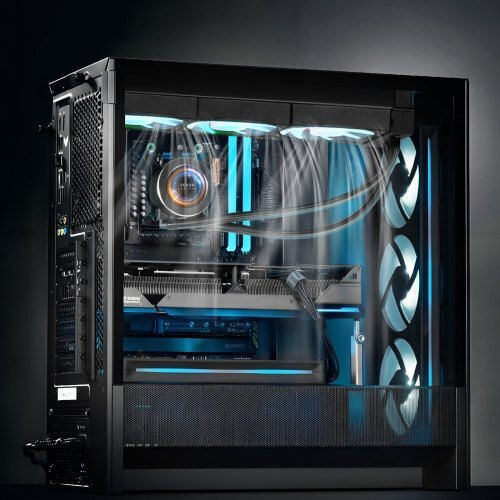 Vevor AIO Water Cooling System for CPU with 3 120mm Fans and ARGB Lighting