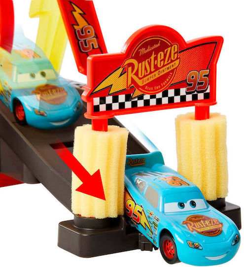 Mattel Disney Cars Race Ready Автомивка Писта За 4+ Години
