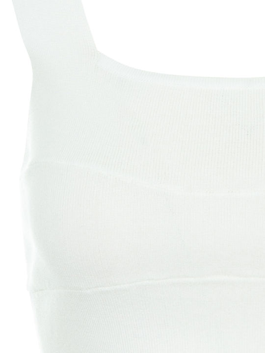 Coldy Women's Crop Top White