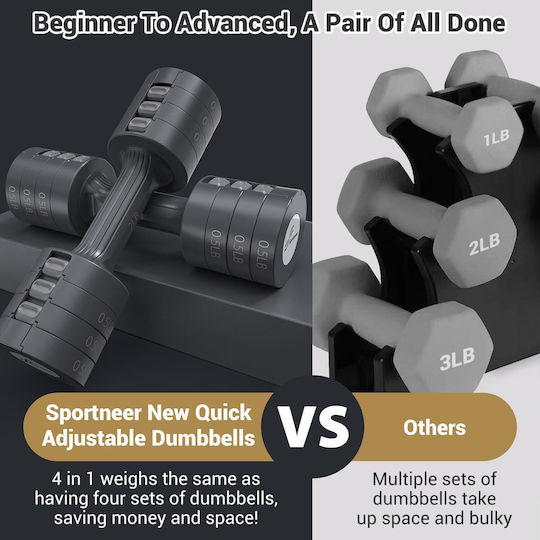 Sportneer Y22-82001-45 Βαράκι 1 x 0.5kg