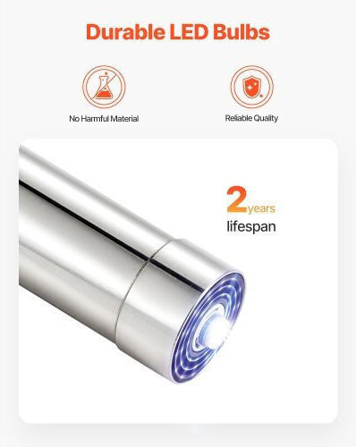 Vevor Internal Aquarium Filter with Power 8W